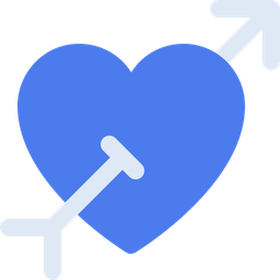 Heart Arrow  Icon