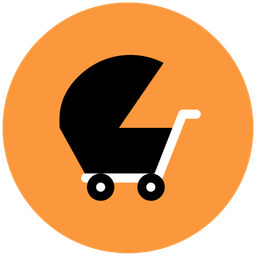 Kinderwagen  Symbol