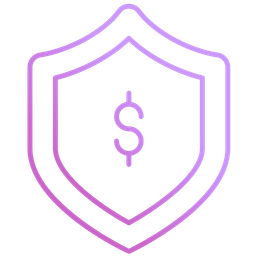 Dollar Shield  Icon