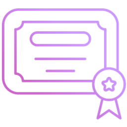 Certificate  Icon