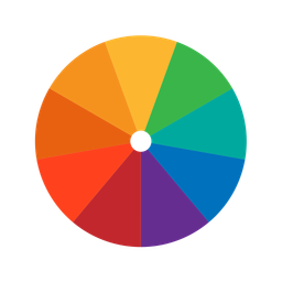 Combinação de cores  Ícone