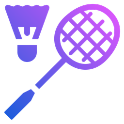 Badminton Racket  Icon