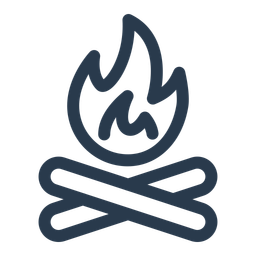 Lagerfeuer  Symbol