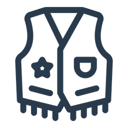 Cowboy-Weste  Symbol