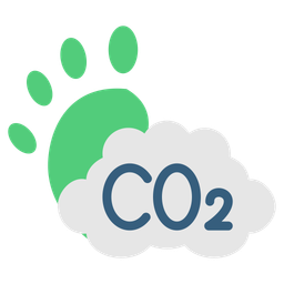 Carbon Footprint  Icon