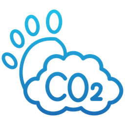 Carbon Footprint  Icon