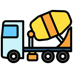 Cement Mixer  Icon