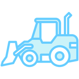 Backhoe Loader  Icon