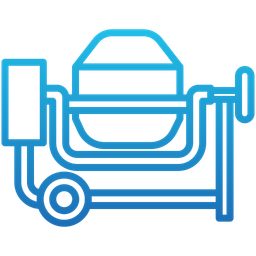 Zementmischmaschine  Symbol