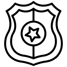 Sicherheitsausweis  Symbol