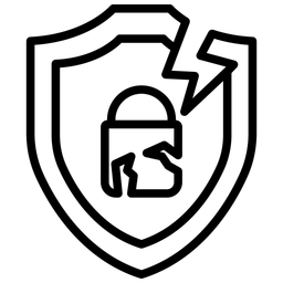 Sicherheitslücke  Symbol