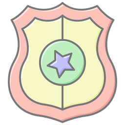 Insignia de seguridad  Icono