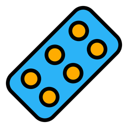 Drug Strips  Icon