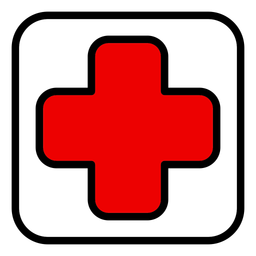 Hospital Sign  Icon