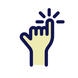 Finger Adjustment  Icon