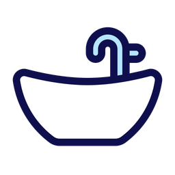 Badewanne  Symbol