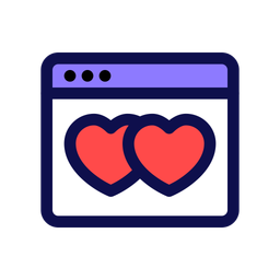 Dating Site  Icon