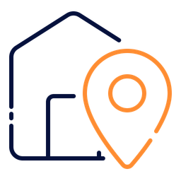 Home Address  Icon