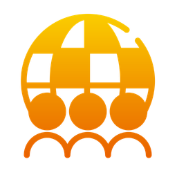 Globaler Chat  Symbol