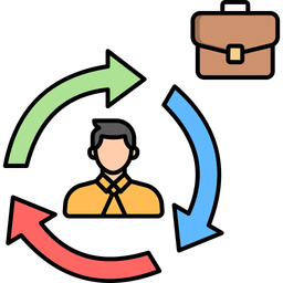 Employee Turnover  Icon