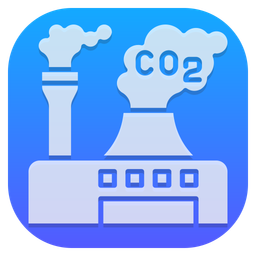 Carbon Dioxide  Icon