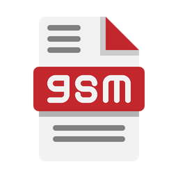 GSM-Datei  Symbol