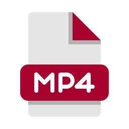 Mp 4 File  Icon