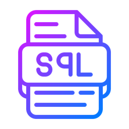 SQL 파일  아이콘