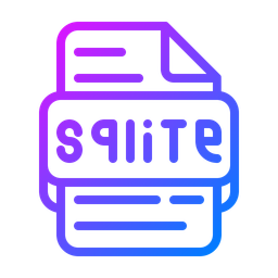 Sqlite 파일  아이콘