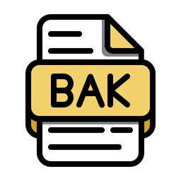 Bak Files  Icon