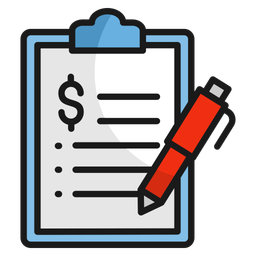 Financial Report  Icon