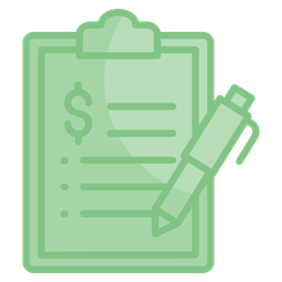 Financial Report  Icon