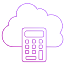 클라우드 계산기  아이콘