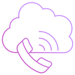 Cloud-Anruf  Symbol