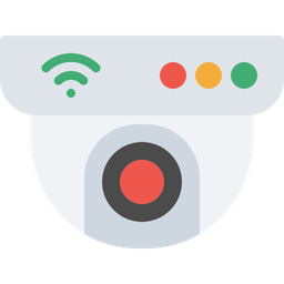 Wifi Cctv  Icon