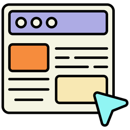 Landing Pages  Icon