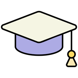 Graduation Cap  Icon