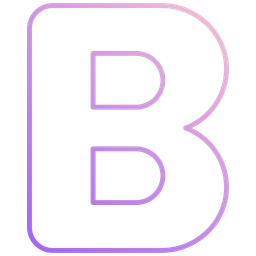 Letter B  Icon