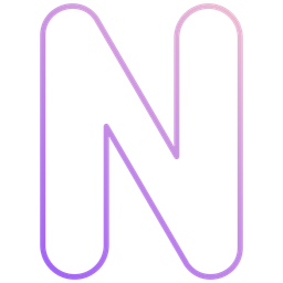 Letter N  Icon