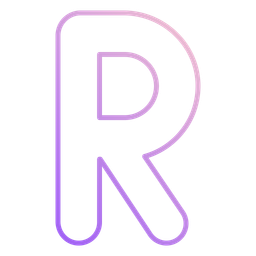 Letter R  Icon