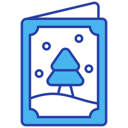 Christmas Card  Icon