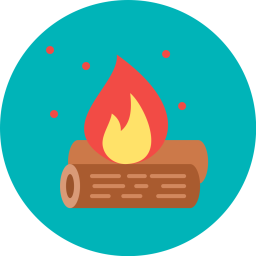 Lagerfeuer  Symbol