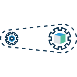 Cogwheel Processing  Icon