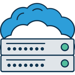 Cloud Server  Icon