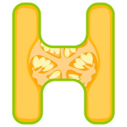 Letter H  Icon