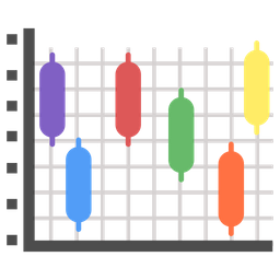 Candlestick Chart  Icon