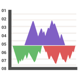 Area Chart  Icon