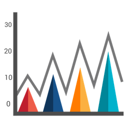 Area Chart  Icon
