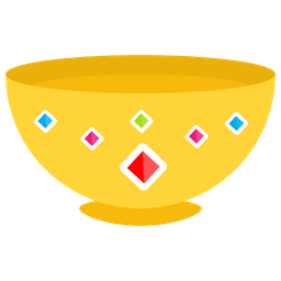 Gold Bowl  Icon