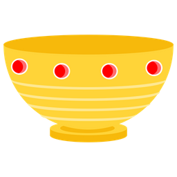 Gold Bowl  Icon